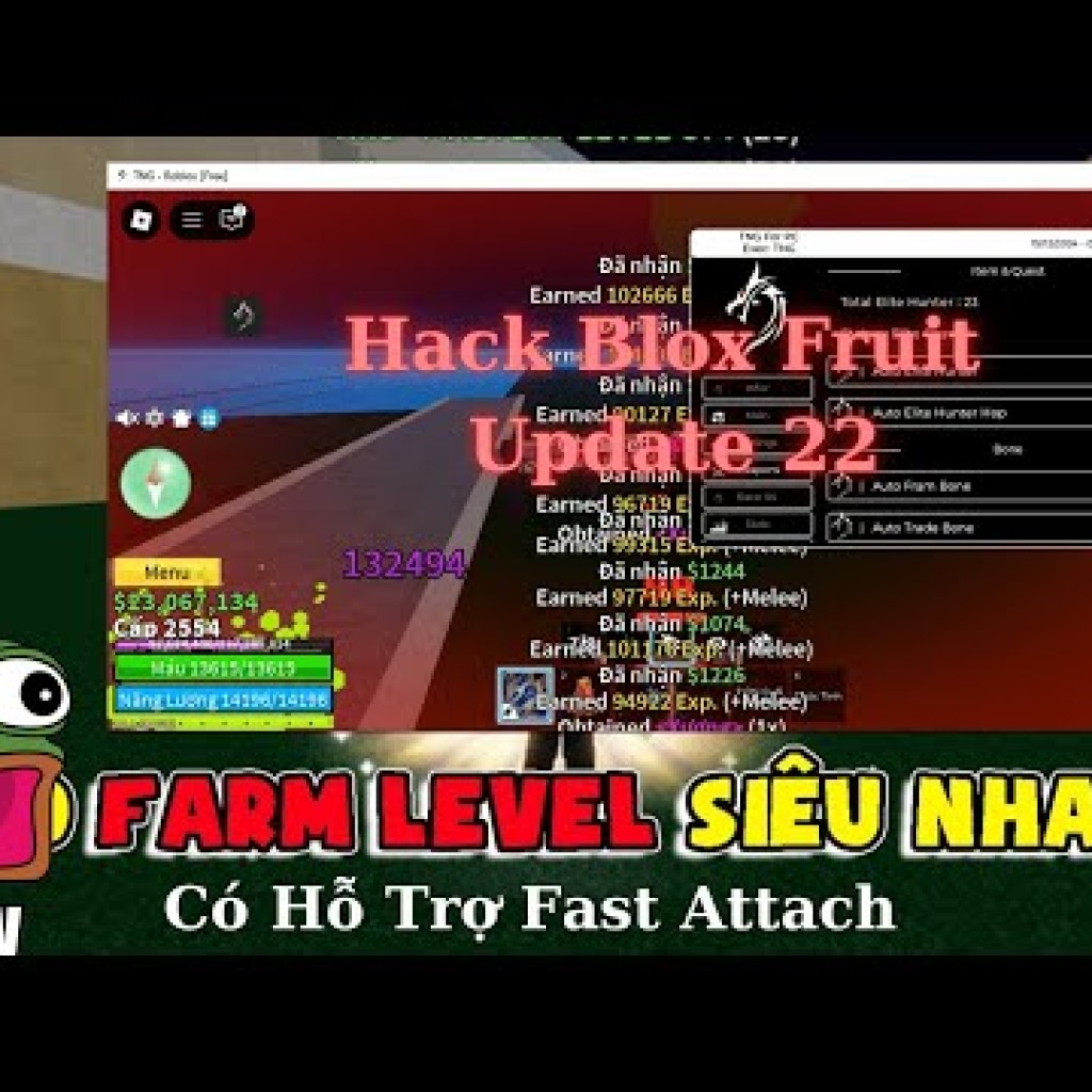 Cách Hack Blox Fruit Update 22 Trên Máy Tính: Script Fast Attack Farm Siêu Ngon Không Cần Key Cách Hack Blox Fruit Update 22 Trên Máy Tính: Script Fast Attack Farm Siêu Ngon Không Cần Key