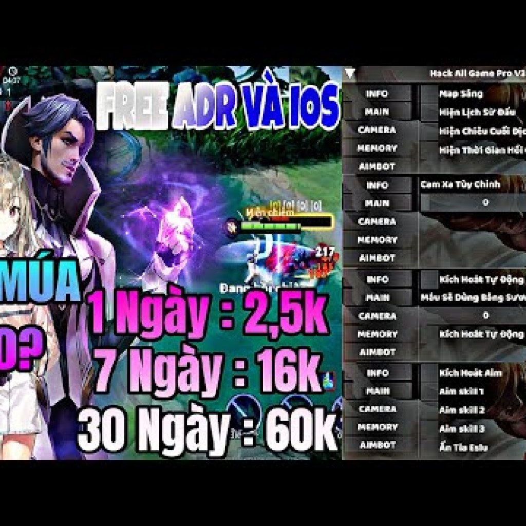 Map Liên Quân Mới Nhất: Hack Antiband 100% Cho Adr IOS, Không Khóa Acc Mùa 32 Map Liên Quân Mới Nhất: Hack Antiband 100% Cho Adr IOS, Không Khóa Acc Mùa 32