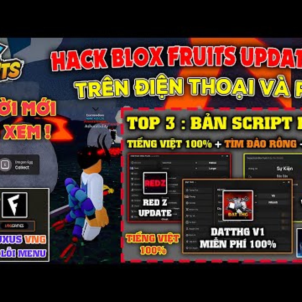 Cách hack Blox Fruits 24 không bị ban: 3 script hack full tiếng Việt 100 Tộc Dragon V4 mới nhất Cách hack Blox Fruits 24 không bị ban: 3 script hack full tiếng Việt 100 Tộc Dragon V4 mới nhất