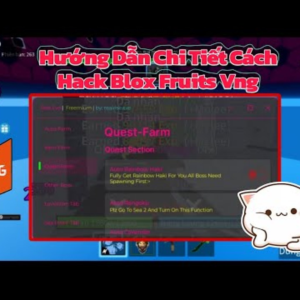 Hướng dẫn cài hack Roblox Fruits VNG không cần key cho người mới thành công 100% Hướng dẫn cài hack Roblox Fruits VNG không cần key cho người mới thành công 100%