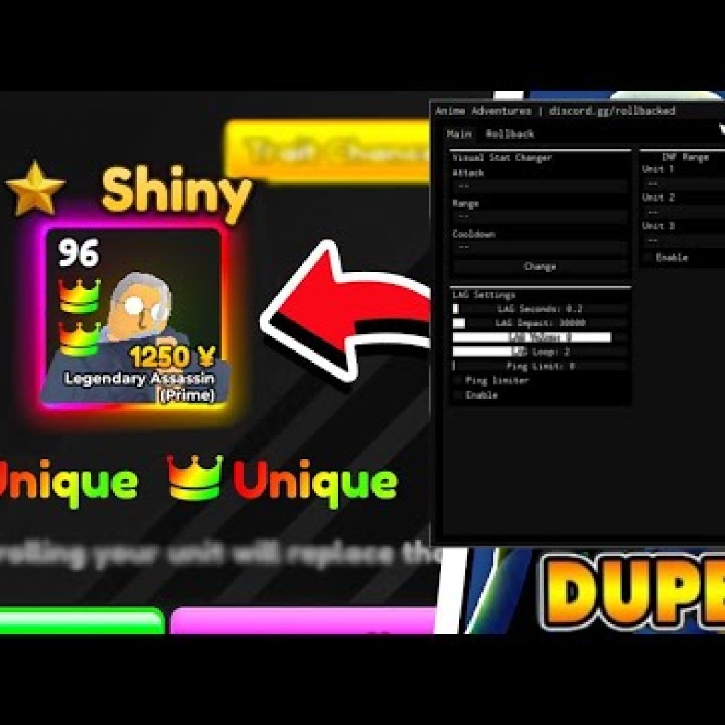 Anime Adventures Script GUI – Hack, Dupe, Units, Gems, Lag, Macro – Tối ưu SEO Anime Adventures Script GUI – Hack, Dupe, Units, Gems, Lag, Macro – Tối ưu SEO