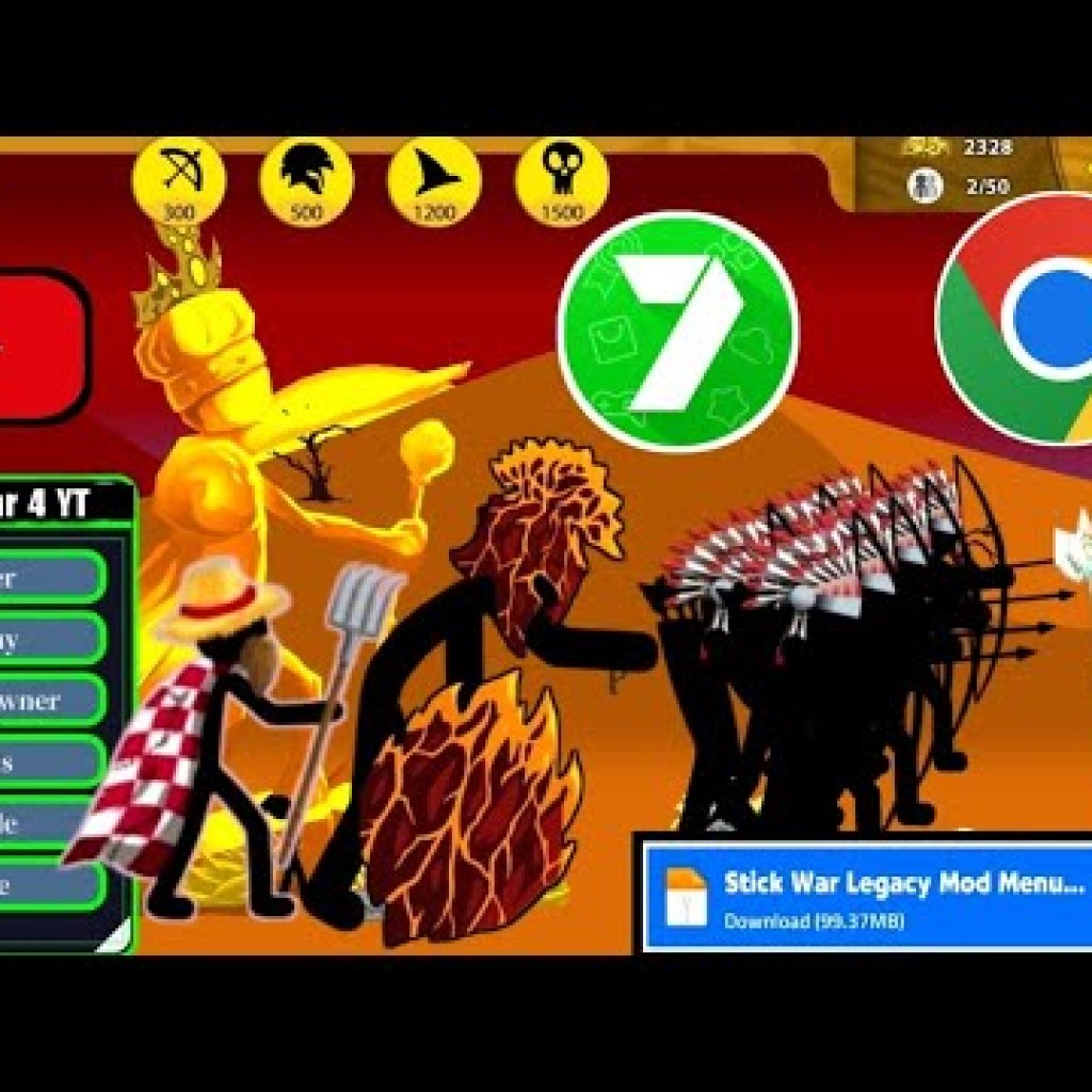 Stick War Legacy Mod Menu 20235809 – Cập nhật mới 2025 Stick War Legacy Mod Menu 20235809 – Cập nhật mới 2025