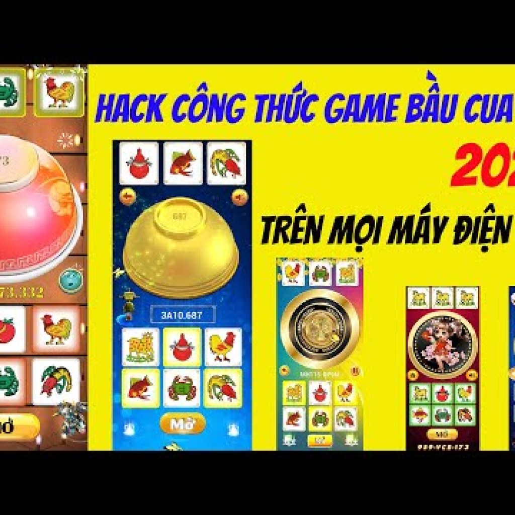 Cách Hack Bầu Cua 2025: Quy Luật Bịp Game Bầu Cua Trên Điện Thoại Chuẩn Xác Nhất Cách Hack Bầu Cua 2025: Quy Luật Bịp Game Bầu Cua Trên Điện Thoại Chuẩn Xác Nhất