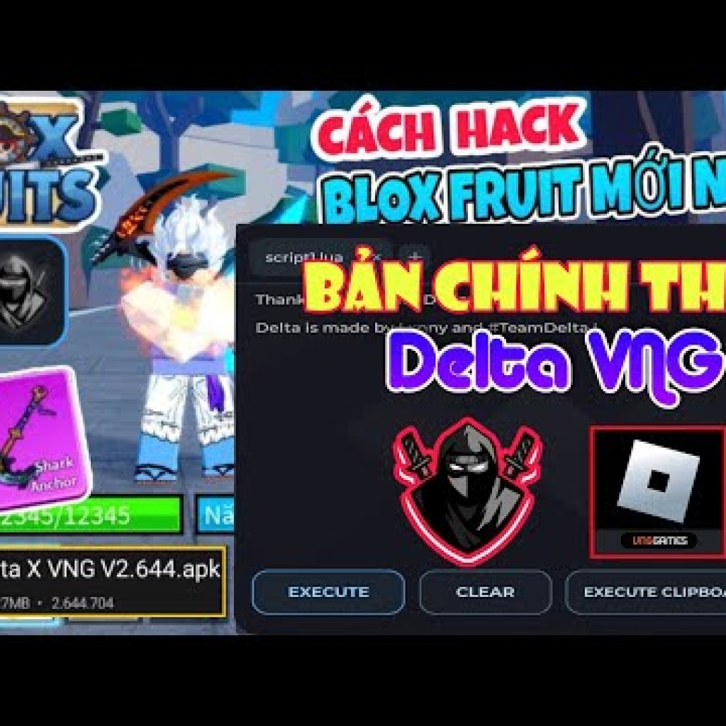 Hướng Dẫn Cài Delta VNG 2644 APK Hack Blox Fruit 21 Trên Điện Thoại Hướng Dẫn Cài Delta VNG 2644 APK Hack Blox Fruit 21 Trên Điện Thoại
