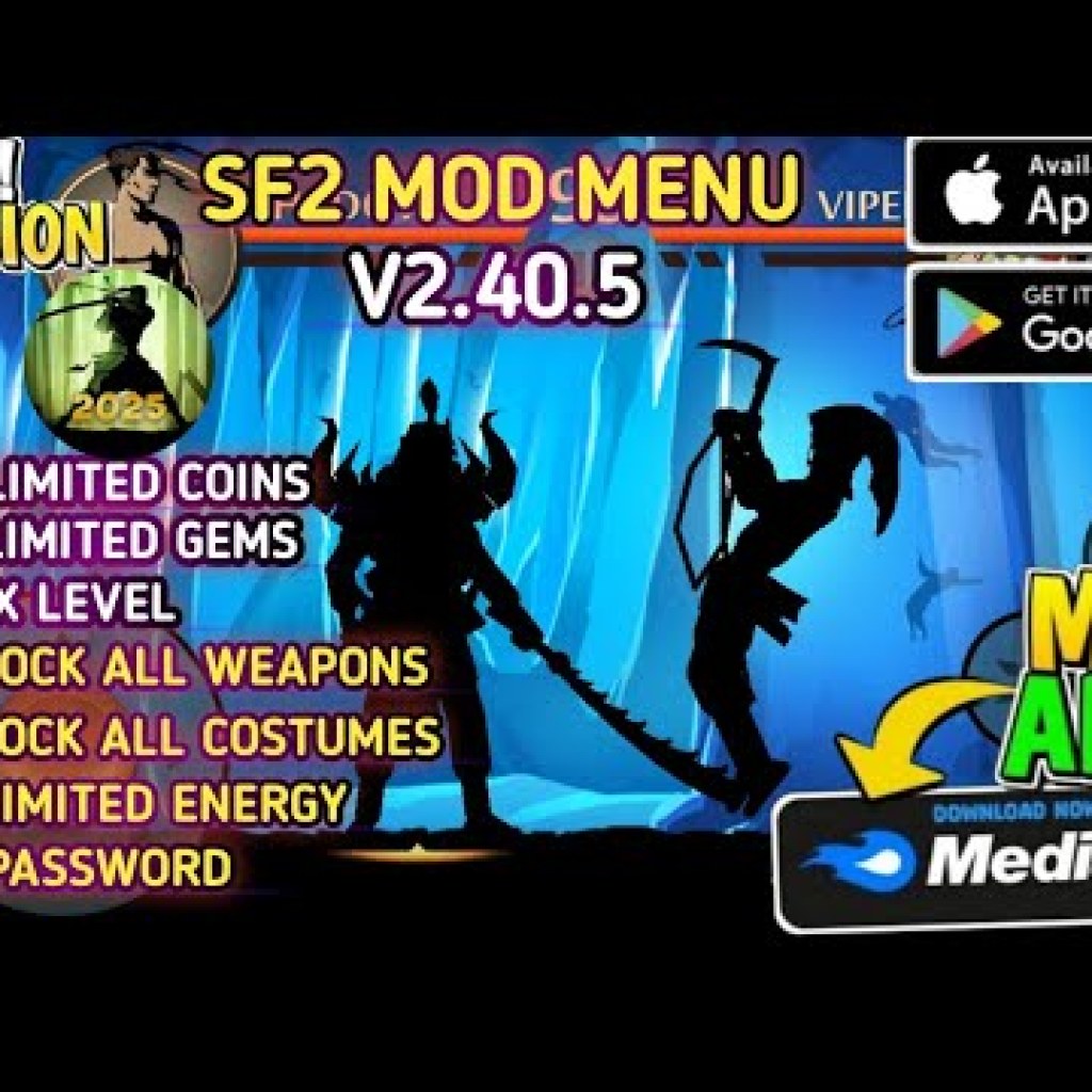 Shadow Fight 2 MOD APK phiên bản mới nhất 2405 với tiền không giới hạn và cấp độ tối đa Shadow Fight 2 MOD APK phiên bản mới nhất 2405 với tiền không giới hạn và cấp độ tối đa