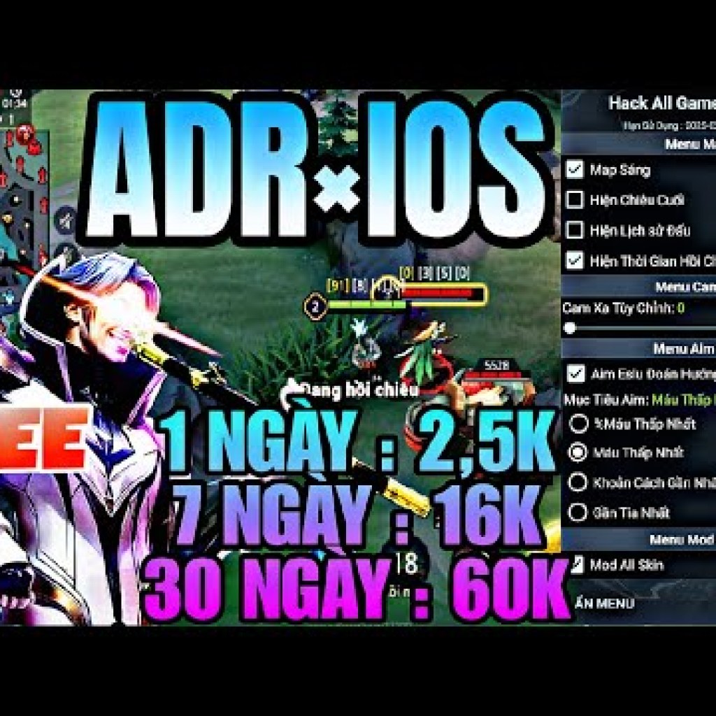 Map Liên Quân Mới Nhất: Hack ADR IOS Antiband 100% Không Khóa Acc Mùa 32 Map Liên Quân Mới Nhất: Hack ADR IOS Antiband 100% Không Khóa Acc Mùa 32