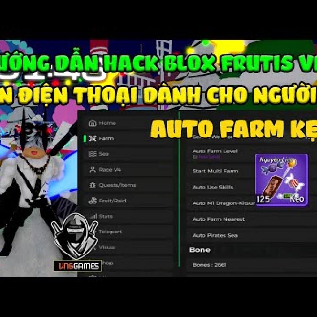 Hướng Dẫn Hack Blox Fruits 22 XMAS Trên Điện Thoại – Auto Farm Candy Kẹo Siêu Nhanh Hướng Dẫn Hack Blox Fruits 22 XMAS Trên Điện Thoại – Auto Farm Candy Kẹo Siêu Nhanh