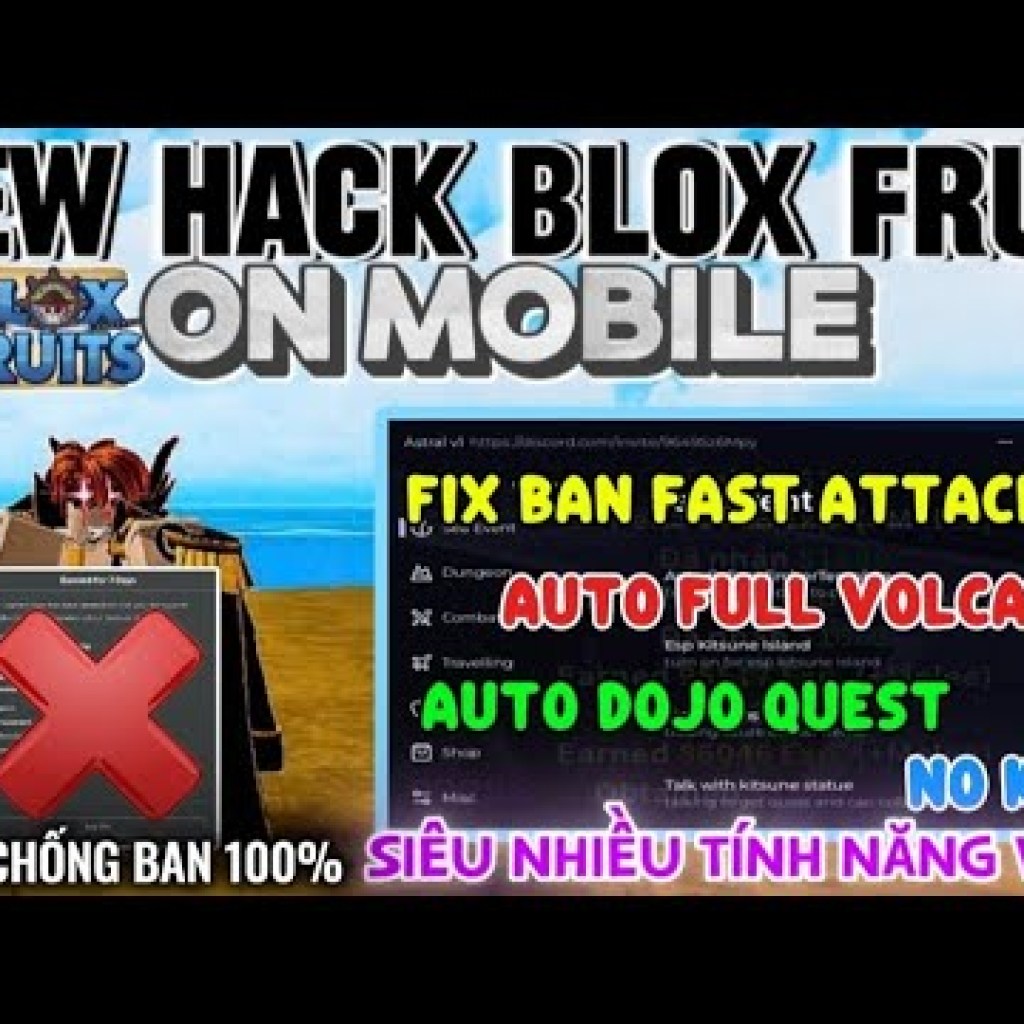 Cách Hack Blox Fruits Anti Ban Cao, Fix Lỗi, Tăng Tốc Độ Tấn Công, Đầy Đủ Chức Năng VIP, Không Cần Key – Tối ưu SEO Cách Hack Blox Fruits Anti Ban Cao, Fix Lỗi, Tăng Tốc Độ Tấn Công, Đầy Đủ Chức Năng VIP, Không Cần Key – Tối ưu SEO