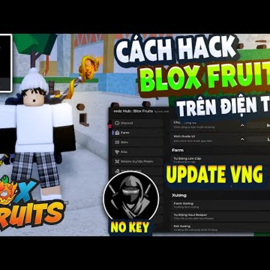Hướng dẫn Hack ROBLOX VNG Blox Fruits trên điện thoại với Delta X VNG và RedZ Hub Update chi tiết Hướng dẫn Hack ROBLOX VNG Blox Fruits trên điện thoại với Delta X VNG và RedZ Hub Update chi tiết