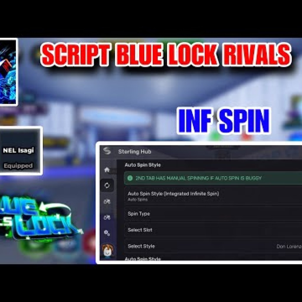 Cách Hack Blue Lock Rivals Infinite Spin Trên Điện Thoại – Auto Farm Hitbox GK Đơn Giản và Hiệu Quả Cách Hack Blue Lock Rivals Infinite Spin Trên Điện Thoại – Auto Farm Hitbox GK Đơn Giản và Hiệu Quả