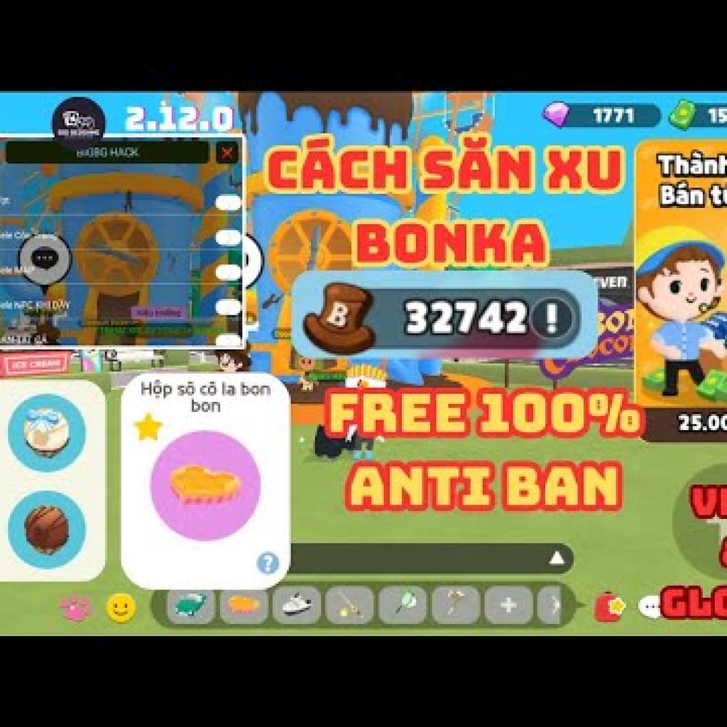 Cách cày xu Bonka Siêu nhanh và An toàn 100% với HACK PLAY TOGETHER Cách cày xu Bonka Siêu nhanh và An toàn 100% với HACK PLAY TOGETHER