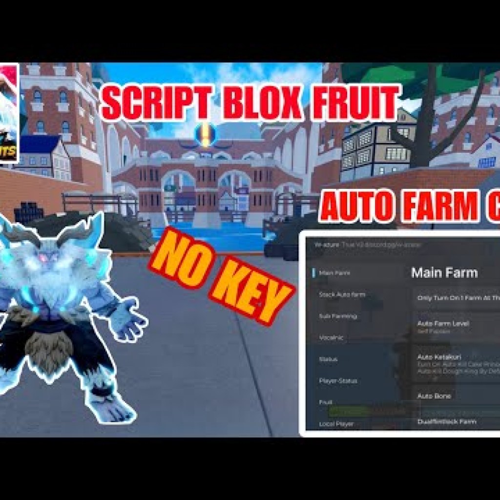 Hướng dẫn Hack Blox Fruit UPDATE XMAS trên điện thoại: Auto Farm Candy, Auto Dojo Quest không cần Key Hướng dẫn Hack Blox Fruit UPDATE XMAS trên điện thoại: Auto Farm Candy, Auto Dojo Quest không cần Key
