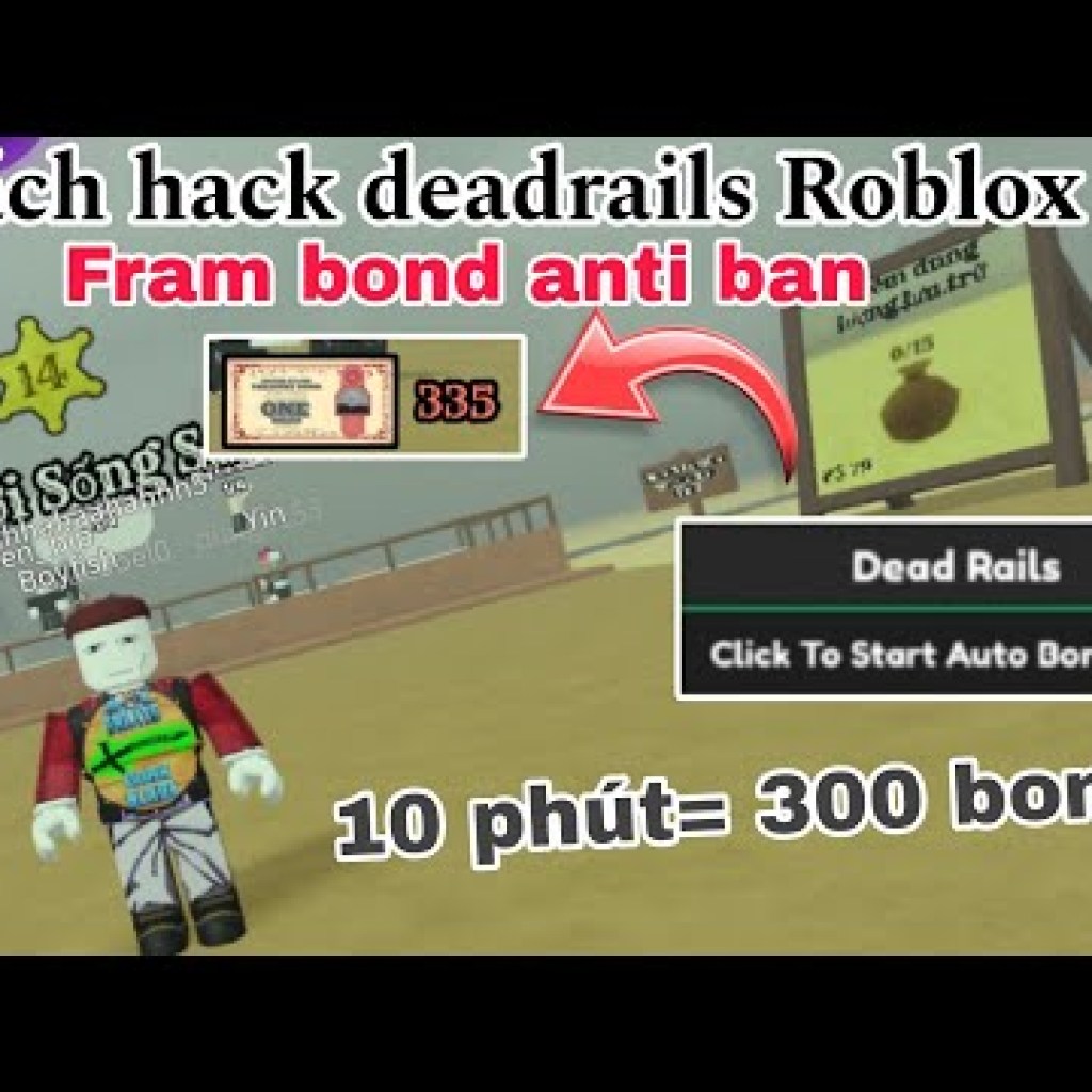 Hướng dẫn hack Deadrails Auto Frame Bond Anti Ban nhanh nhất, script mới nhất Hướng dẫn hack Deadrails Auto Frame Bond Anti Ban nhanh nhất, script mới nhất