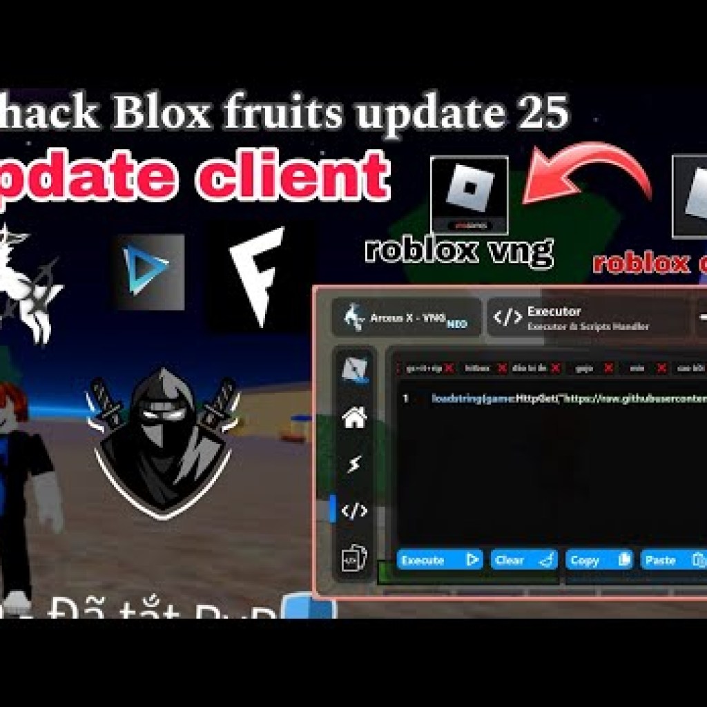 Hướng dẫn tải hack Blox fruits update client Arcues X VNG và delta X VNG mới nhất Hướng dẫn tải hack Blox fruits update client Arcues X VNG và delta X VNG mới nhất