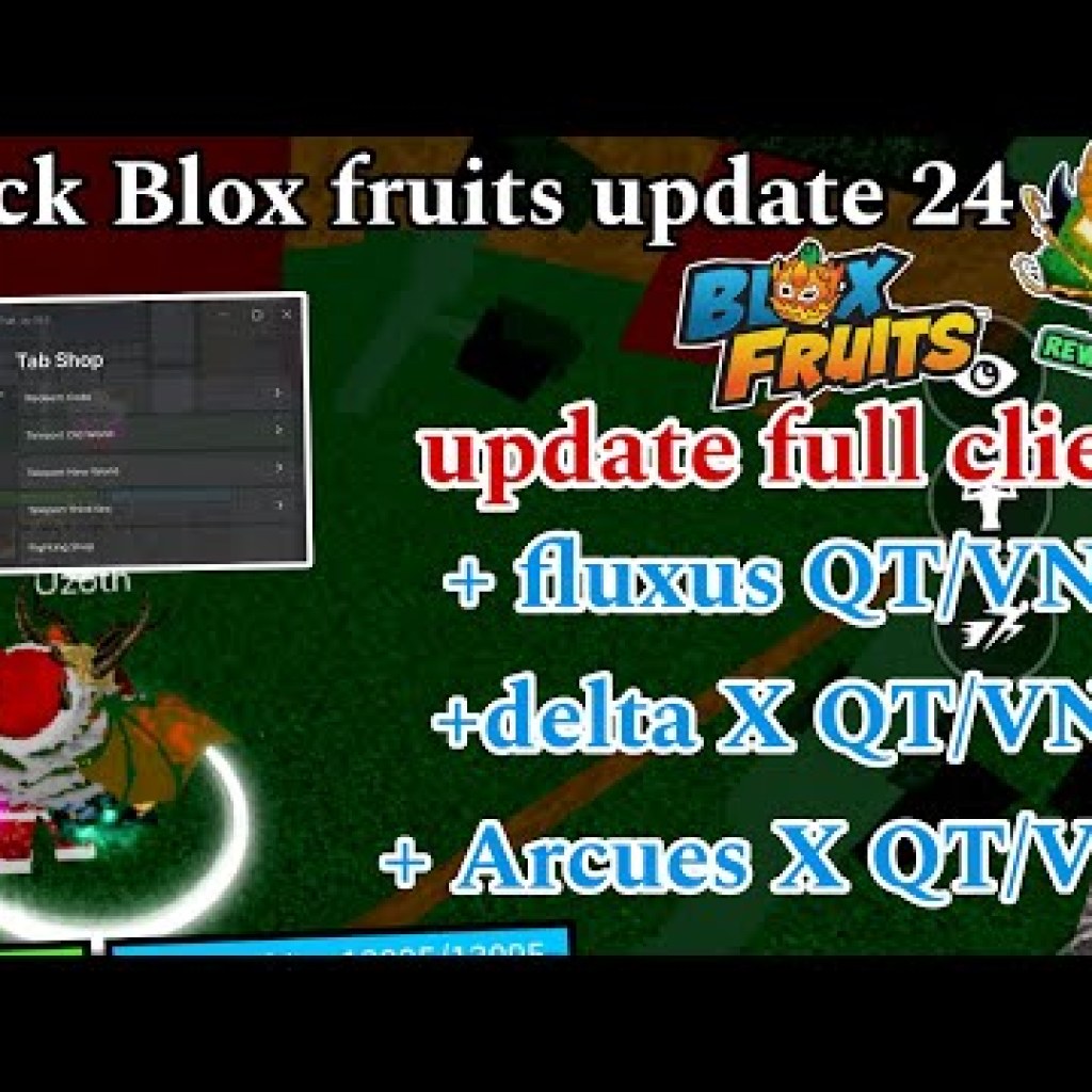 Cách Hack Blox Fruits Update 24 trên điện thoại với DELTA X, FLUXUS, Arcues X – Hướng dẫn hack full client hiệu quả Cách Hack Blox Fruits Update 24 trên điện thoại với DELTA X, FLUXUS, Arcues X – Hướng dẫn hack full client hiệu quả