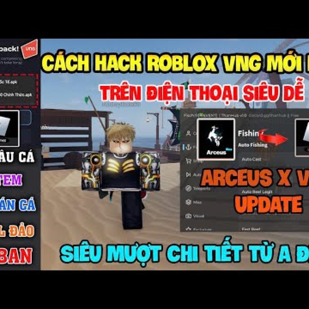Cách Hack Roblox VNG Fisch và Blox Fruit trên Điện Thoại iOS và PC – Arceus x VNG Update Script Mới Cách Hack Roblox VNG Fisch và Blox Fruit trên Điện Thoại iOS và PC – Arceus x VNG Update Script Mới
