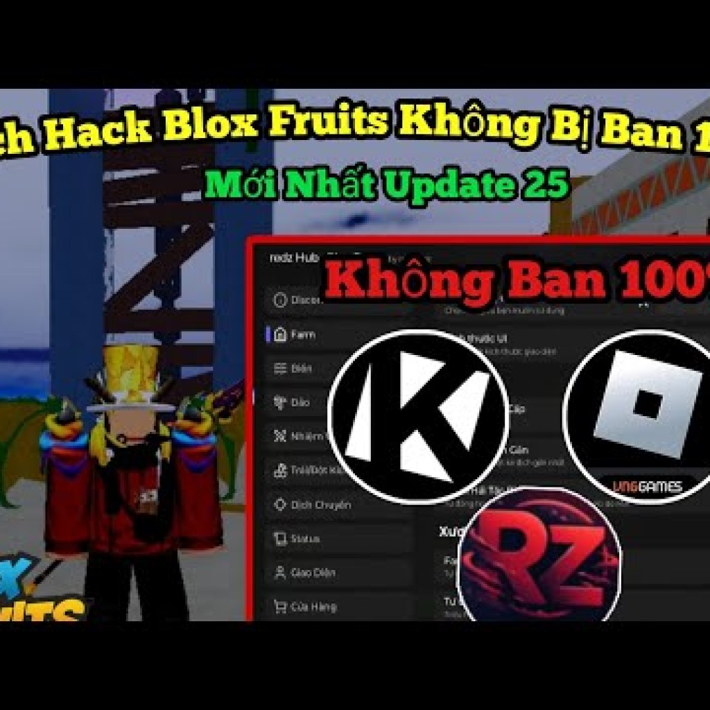 Cách Hack Blox Fruits Update 25 bằng Client KRNL trên điện thoại, không bị ban 100% Cách Hack Blox Fruits Update 25 bằng Client KRNL trên điện thoại, không bị ban 100%