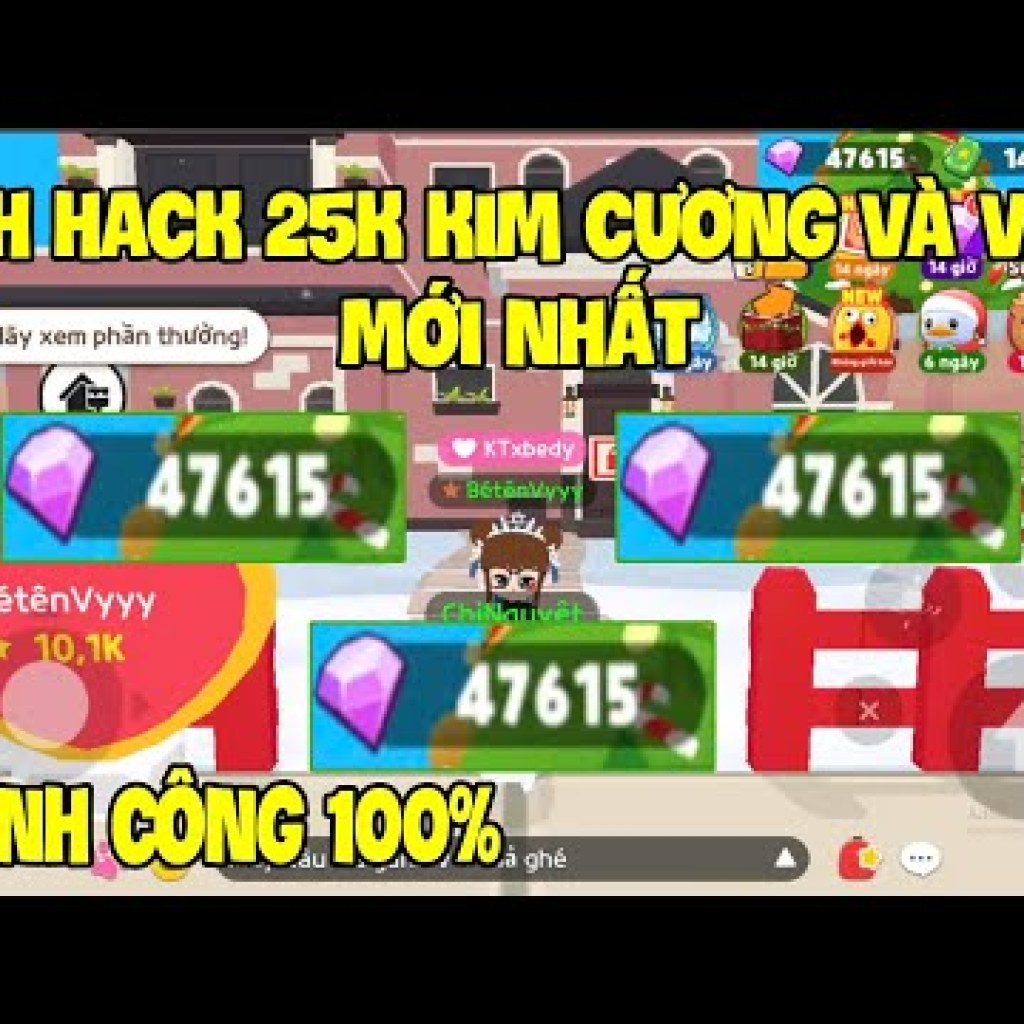Play Together Hack 2025: Cách Nhận Kim Cương và Vàng Miễn Phí Mới Nhất Trên Điện Thoại Play Together Hack 2025: Cách Nhận Kim Cương và Vàng Miễn Phí Mới Nhất Trên Điện Thoại