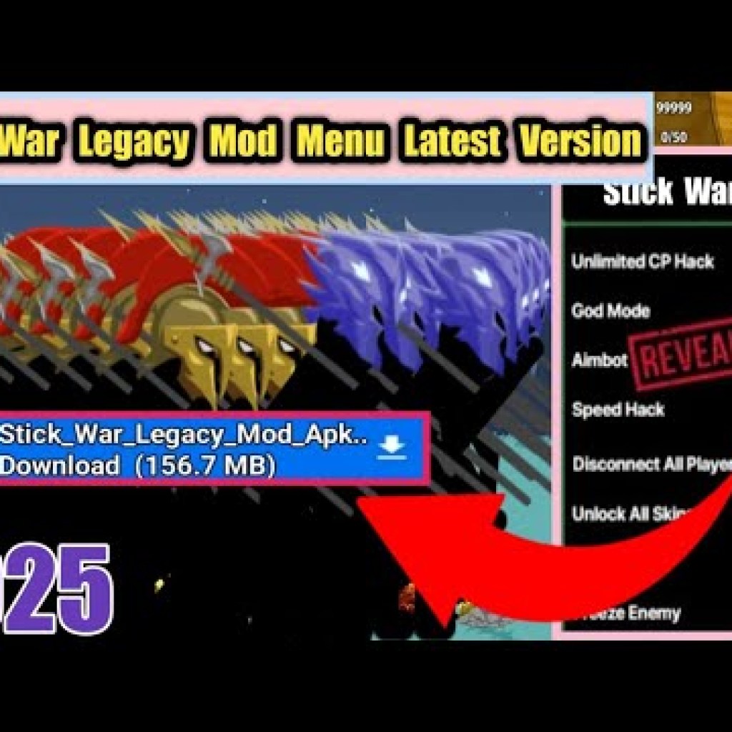Stick War Legacy Mod Menu Vip: Hướng Dẫn Tải Và Cài Đặt Link Download Stick War Legacy Mod Menu Vip: Hướng Dẫn Tải Và Cài Đặt Link Download