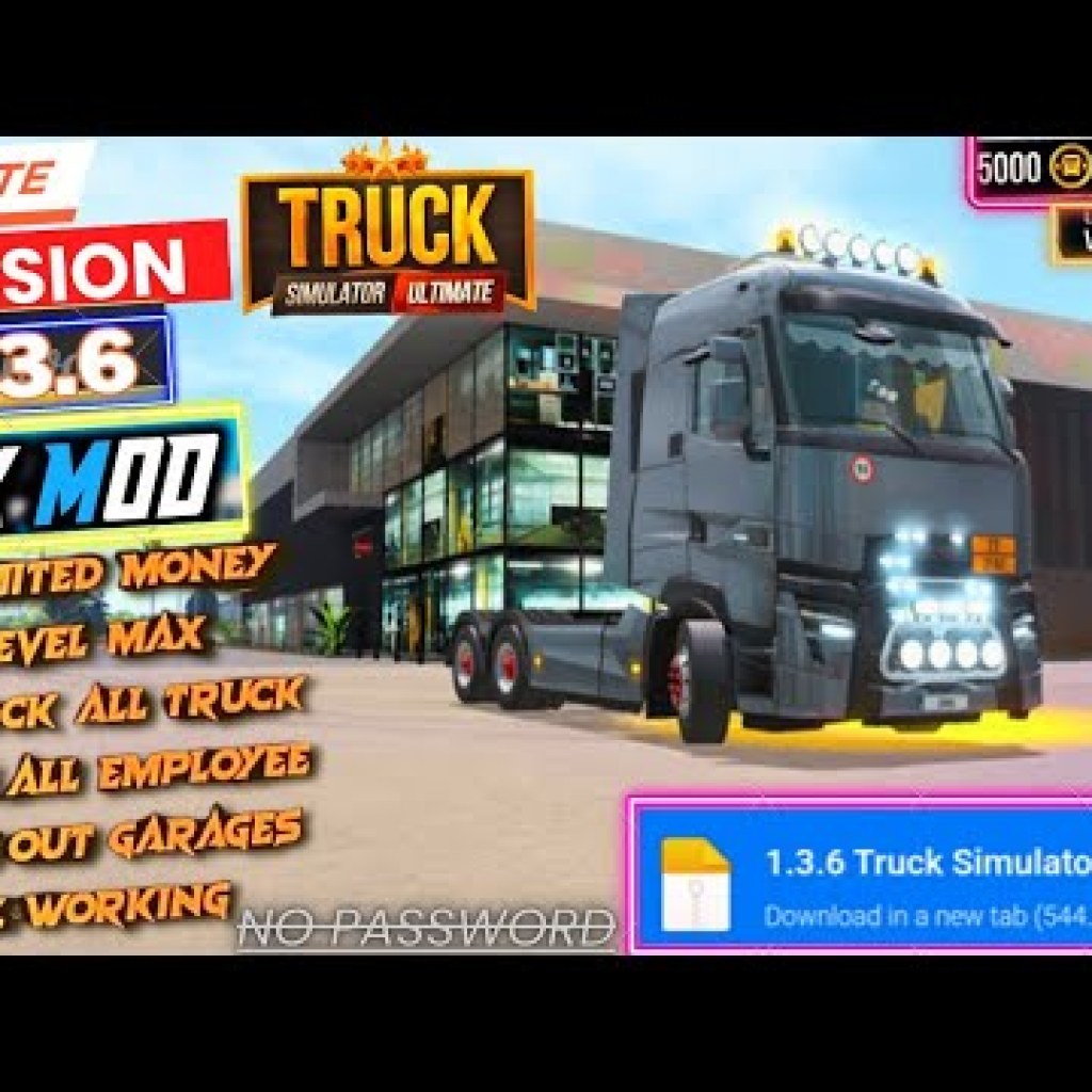Truck Simulator Ultimate Mod Apk: Phiên bản mới nhất với Tiền và Vàng không giới hạn cho Android và iOS Truck Simulator Ultimate Mod Apk: Phiên bản mới nhất với Tiền và Vàng không giới hạn cho Android và iOS