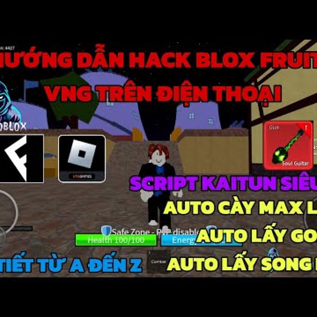 Hướng dẫn hack Blox Fruits Fluxus VNG trên điện thoại: Cách hack max level siêu nhanh cho người mới Hướng dẫn hack Blox Fruits Fluxus VNG trên điện thoại: Cách hack max level siêu nhanh cho người mới