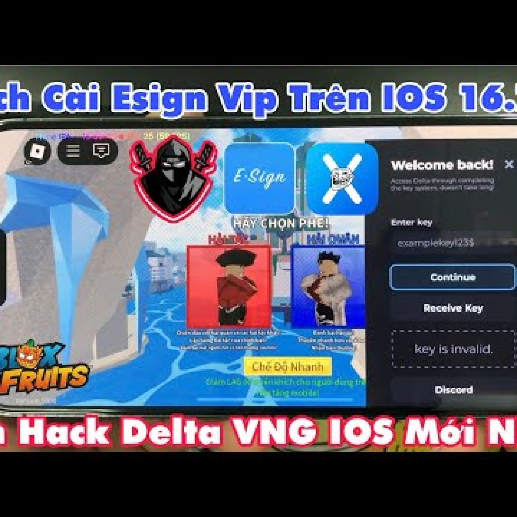 Hướng Dẫn Cài Đặt Esign VIP Trên IOS: 1671 Cách Cài Đặt Delta VNG IOS Fix Lag Cho IPHONE Hướng Dẫn Cài Đặt Esign VIP Trên IOS: 1671 Cách Cài Đặt Delta VNG IOS Fix Lag Cho IPHONE