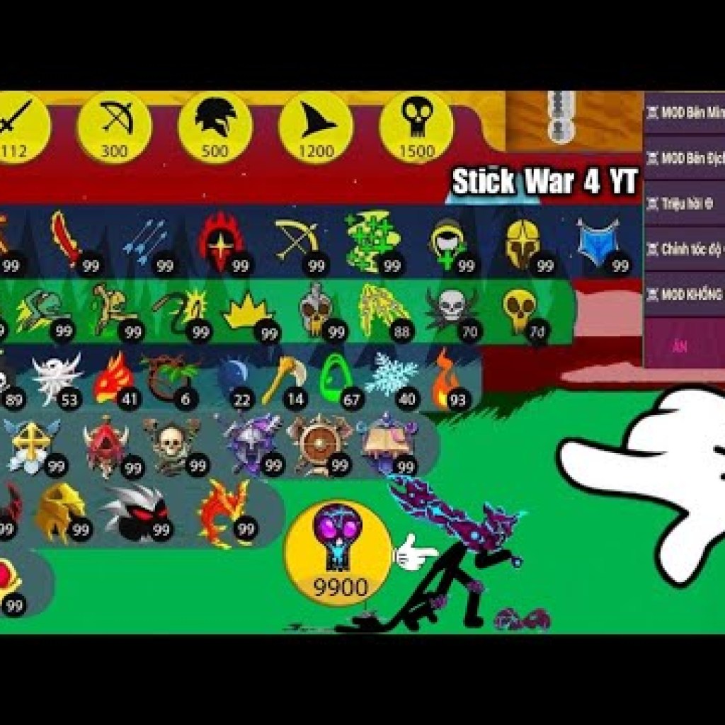 Tải Stick War Legacy MOD Menu Vip – Nhận ngay 9999 Gems, Gold và Diamonds miễn phí! Tải Stick War Legacy MOD Menu Vip – Nhận ngay 9999 Gems, Gold và Diamonds miễn phí!