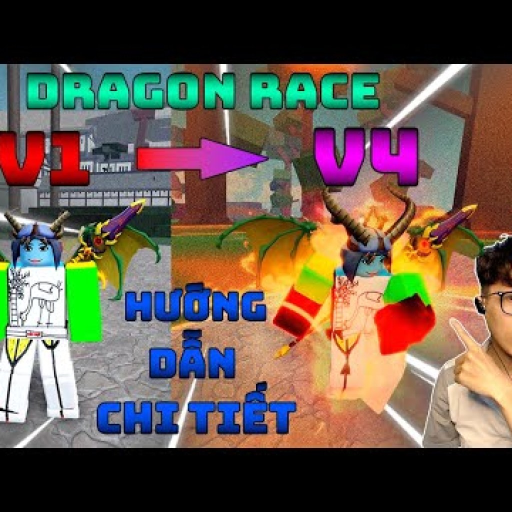 Thuật ngữ lấy tộc Rồng Dragon Draco từ V1 đến V4 trong 20 phút trên Roblox Thuật ngữ lấy tộc Rồng Dragon Draco từ V1 đến V4 trong 20 phút trên Roblox