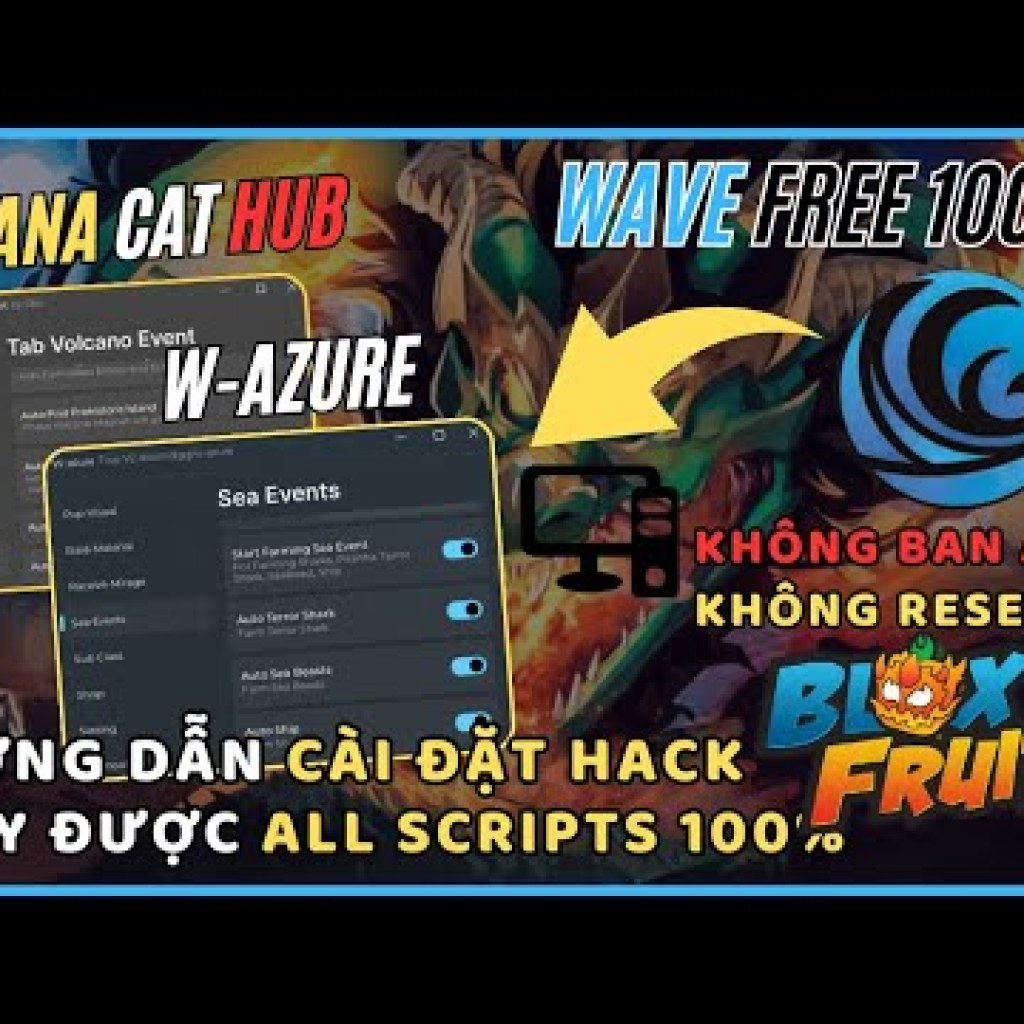 Hướng dẫn tải và cài đặt Blox Fruits Wave Free 100 trên máy tính PC – Hack tất cả script một cách dễ dàng Hướng dẫn tải và cài đặt Blox Fruits Wave Free 100 trên máy tính PC – Hack tất cả script một cách dễ dàng