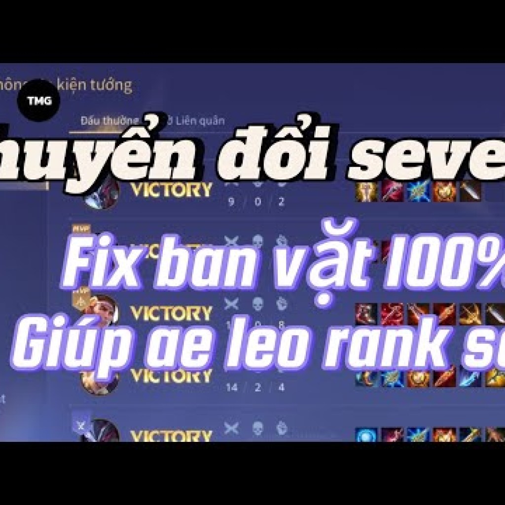 Hack Liên Quân Mới Nhất: Khắc phục thành công vấn đề cấm chơi và thoải mái chiến đấu với 100% hiệu quả Hack Liên Quân Mới Nhất: Khắc phục thành công vấn đề cấm chơi và thoải mái chiến đấu với 100% hiệu quả