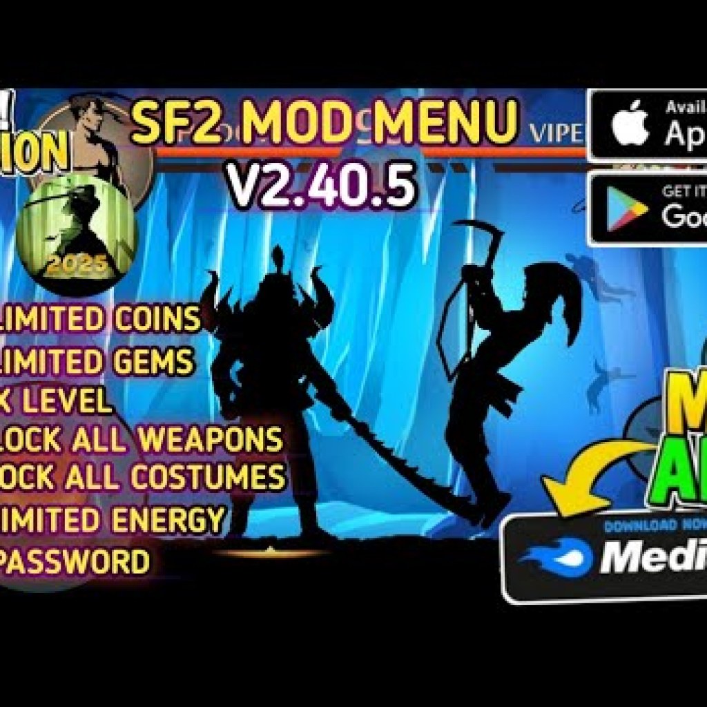 Shadow Fight 2 Mod Apk Menu V2405 – Phiên bản mới nhất 2025 với Tất cả mọi thứ đã được Mở Khóa, Đạt cấp độ Tối đa và Tiền không giới hạn Shadow Fight 2 Mod Apk Menu V2405 – Phiên bản mới nhất 2025 với Tất cả mọi thứ đã được Mở Khóa, Đạt cấp độ Tối đa và Tiền không giới hạn