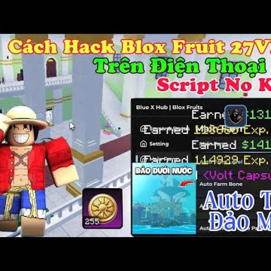 Cách hack Blox Fruit tìm đảo auto token mùa hè không cần key Cách hack Blox Fruit tìm đảo auto token mùa hè không cần key