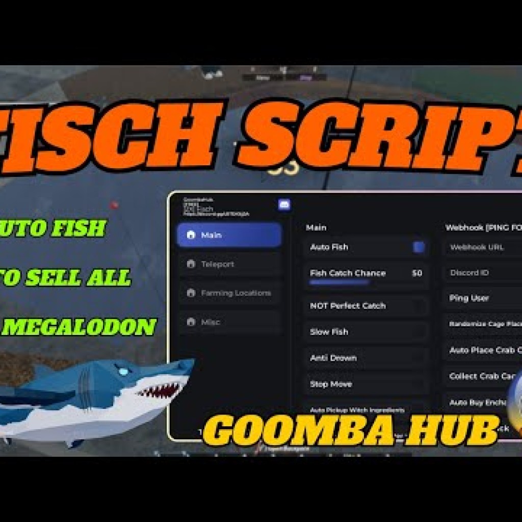 Fisch Script: Hướng dẫn hack Fisch Auto Megalodon và Auto Fish để tự động bán tất cả Fisch Script: Hướng dẫn hack Fisch Auto Megalodon và Auto Fish để tự động bán tất cả