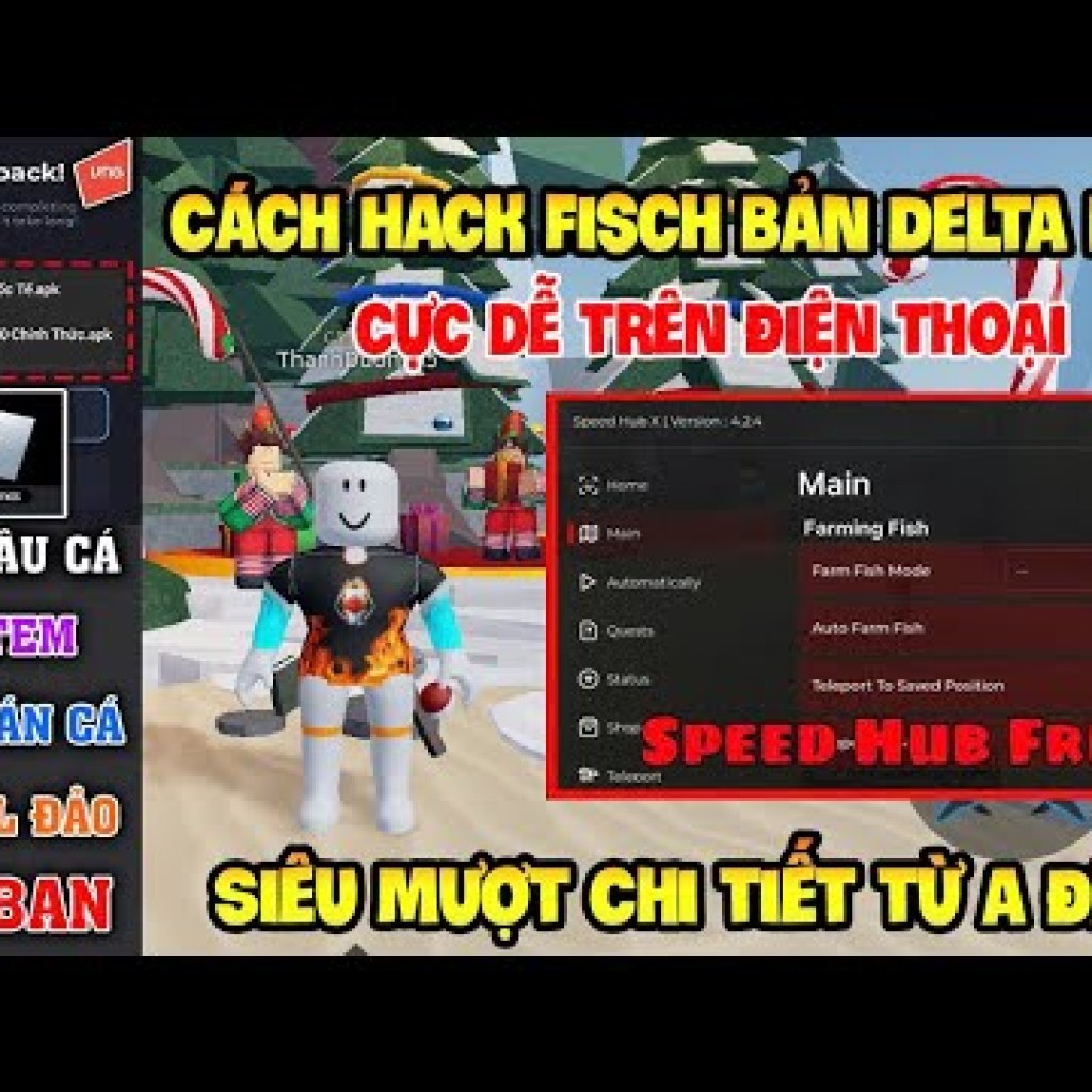 Hướng dẫn hack Fish Fisch và Blox Fruit Arceus trên Roblox VNG mới nhất cho điện thoại và PC iOS Hướng dẫn hack Fish Fisch và Blox Fruit Arceus trên Roblox VNG mới nhất cho điện thoại và PC iOS