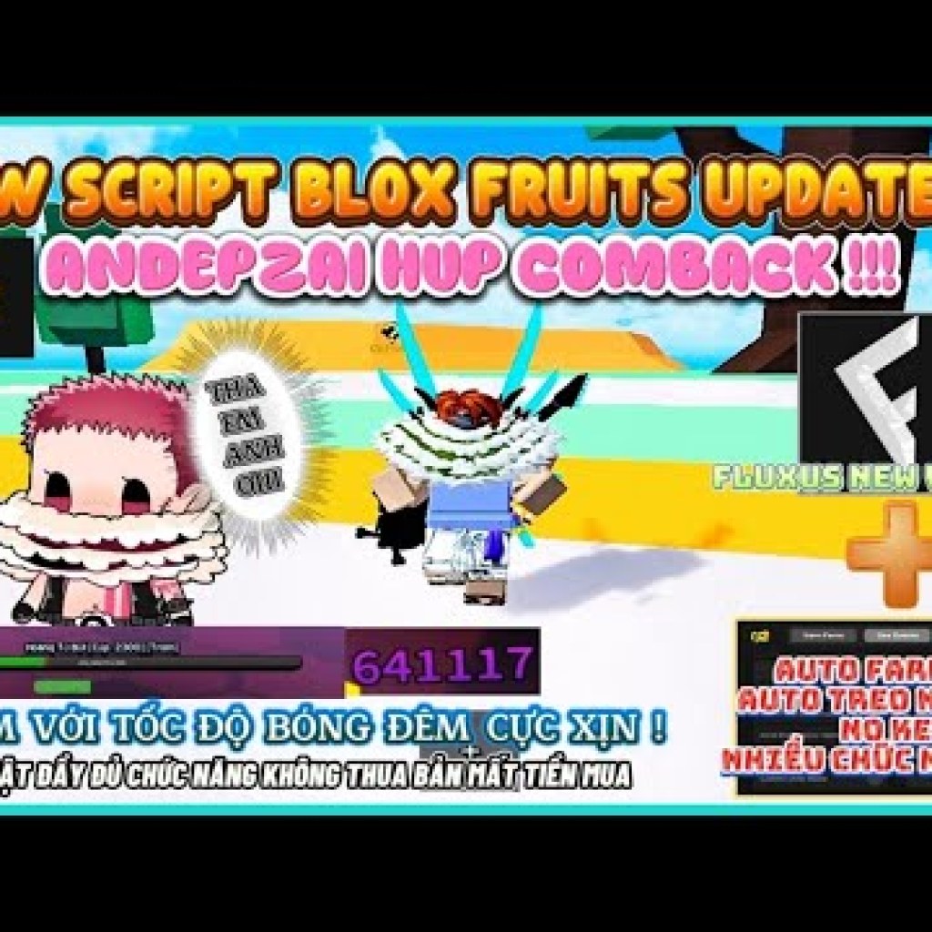 Cách Hack Blox Fruits Mới Nhất: 100% Anti Ban, Farm và Lấy Items Tốc Độ Ánh Sáng Cách Hack Blox Fruits Mới Nhất: 100% Anti Ban, Farm và Lấy Items Tốc Độ Ánh Sáng