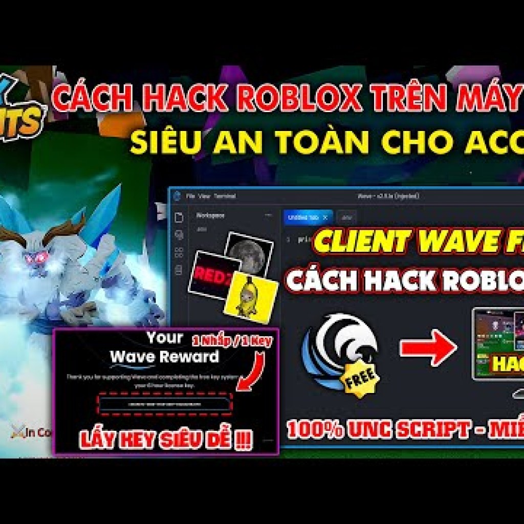 Cách Cài Client Wave Miễn Phí 100 Cho Roblox Máy Tính: Hướng Dẫn UNC Script Blox Fruits 100% Thành Công Cách Cài Client Wave Miễn Phí 100 Cho Roblox Máy Tính: Hướng Dẫn UNC Script Blox Fruits 100% Thành Công