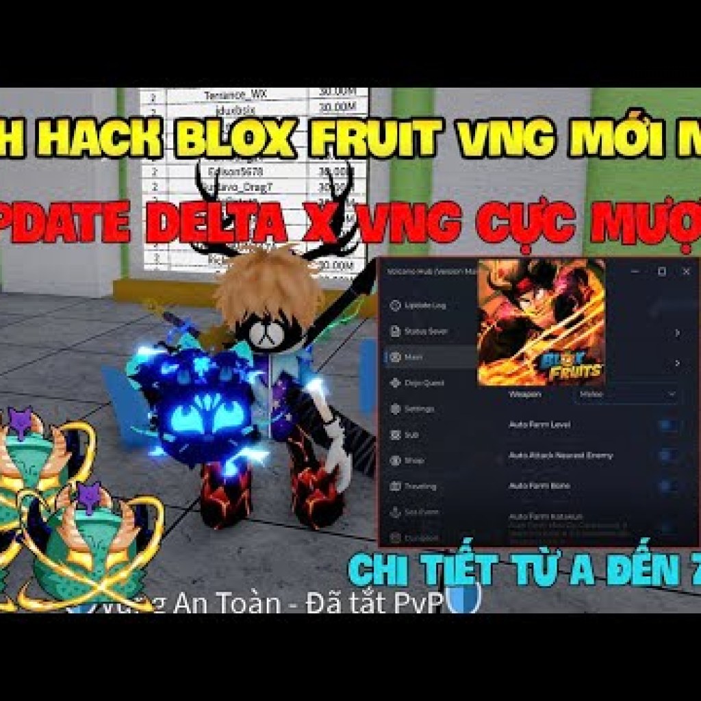 Cách Hack Roblox VNG Blox Fruit Fisch Mới Nhất cho Điện Thoại, Máy Tính và iOS – Script New Chống Ban đã Cập Nhật Cách Hack Roblox VNG Blox Fruit Fisch Mới Nhất cho Điện Thoại, Máy Tính và iOS – Script New Chống Ban đã Cập Nhật