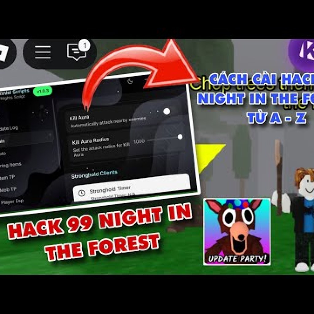 Cách Hack 99 Đêm Trong Rừng Roblox VNG Mới Nhất 2023 Cách Hack 99 Đêm Trong Rừng Roblox VNG Mới Nhất 2023