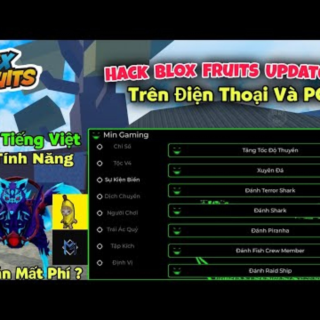 Hướng dẫn hack Blox Fruits Delta x VNG trên điện thoại: Menu Tiếng Việt đầy đủ, dành cho người mới (Full 100) Hướng dẫn hack Blox Fruits Delta x VNG trên điện thoại: Menu Tiếng Việt đầy đủ, dành cho người mới (Full 100)