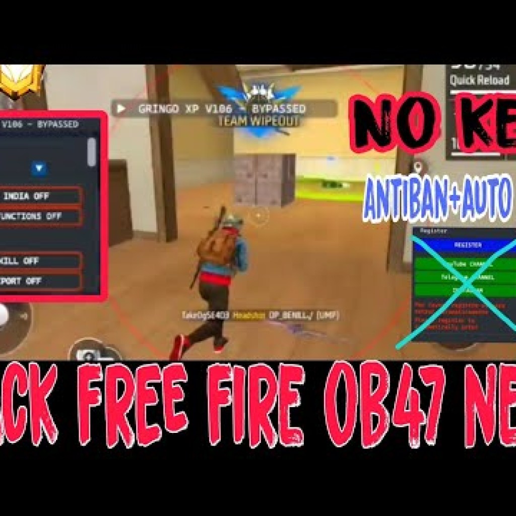 Hướng dẫn tải hack ff ob47 – Mod Menu New ANTIBAN 100 OB47 LEO RANK miễn phí Hướng dẫn tải hack ff ob47 – Mod Menu New ANTIBAN 100 OB47 LEO RANK miễn phí
