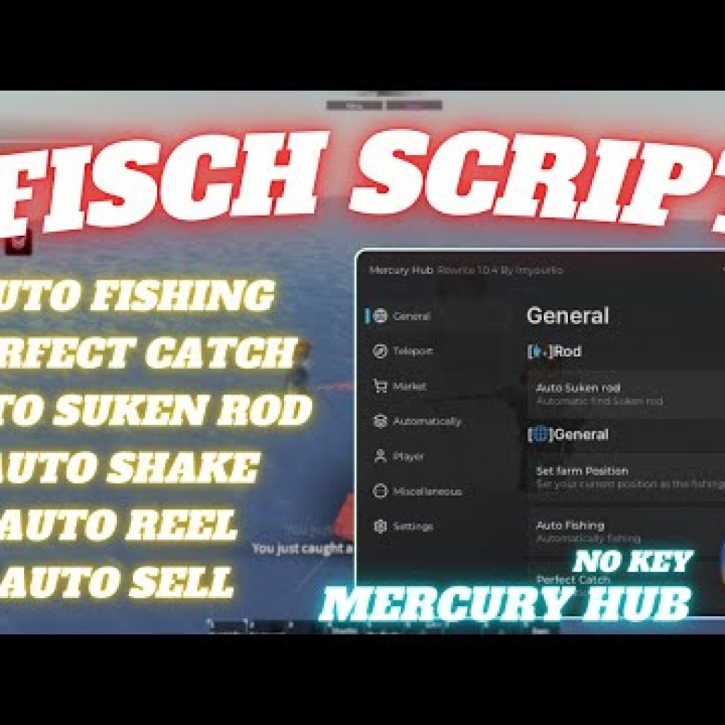 Fisch Script – Cách Hack Fisch Auto Suken Rod, Auto Fishing Perfect Catch, Auto Shake, Auto Sell Fisch Script – Cách Hack Fisch Auto Suken Rod, Auto Fishing Perfect Catch, Auto Shake, Auto Sell
