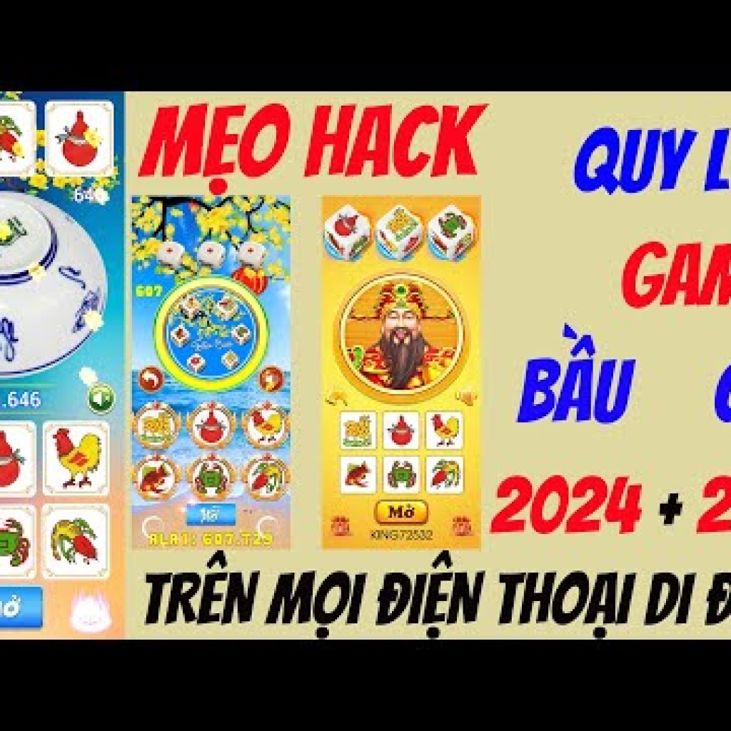 Quy tắc và công thức hack game Bầu Cua bịp trên điện thoại – đảm bảo chuẩn xác nhất Quy tắc và công thức hack game Bầu Cua bịp trên điện thoại – đảm bảo chuẩn xác nhất
