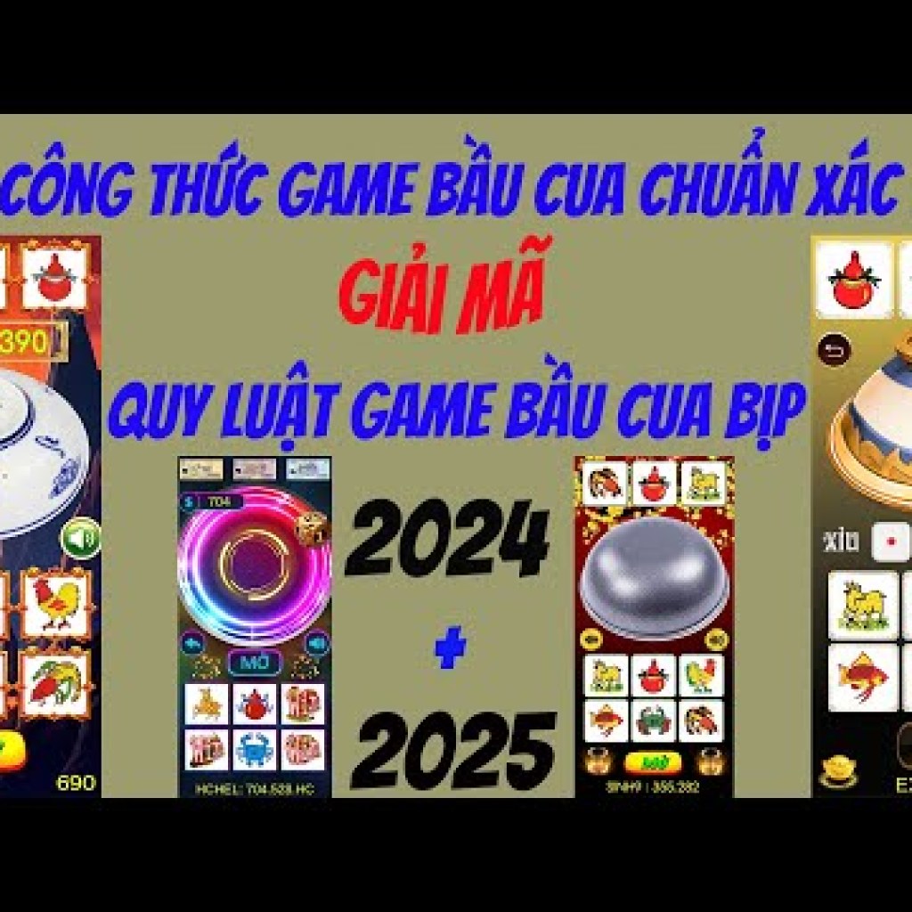 Hướng dẫn hack quy luật game Bầu Cua 2025 bịp trên mọi điện thoại Hướng dẫn hack quy luật game Bầu Cua 2025 bịp trên mọi điện thoại