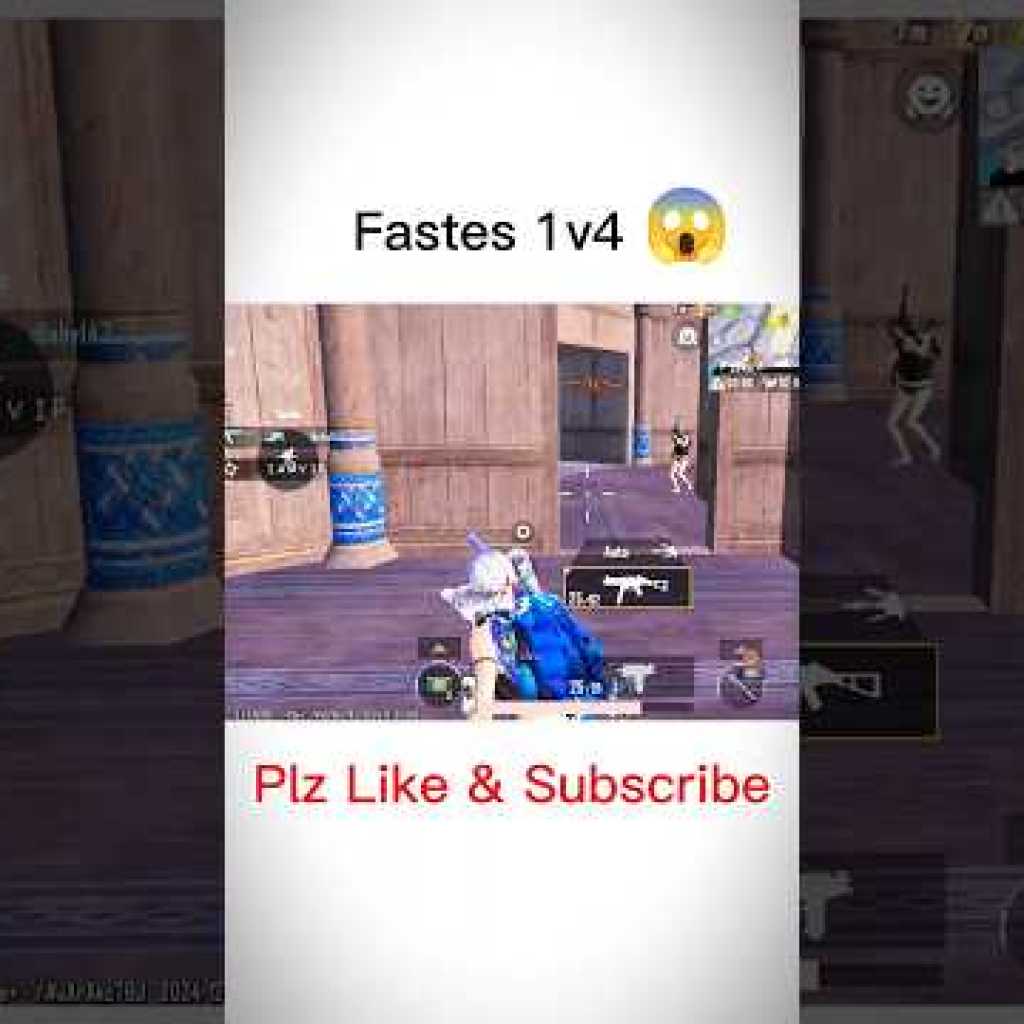 Video ngắn Pubg 1v4 nhanh nhất Video ngắn Pubg 1v4 nhanh nhất