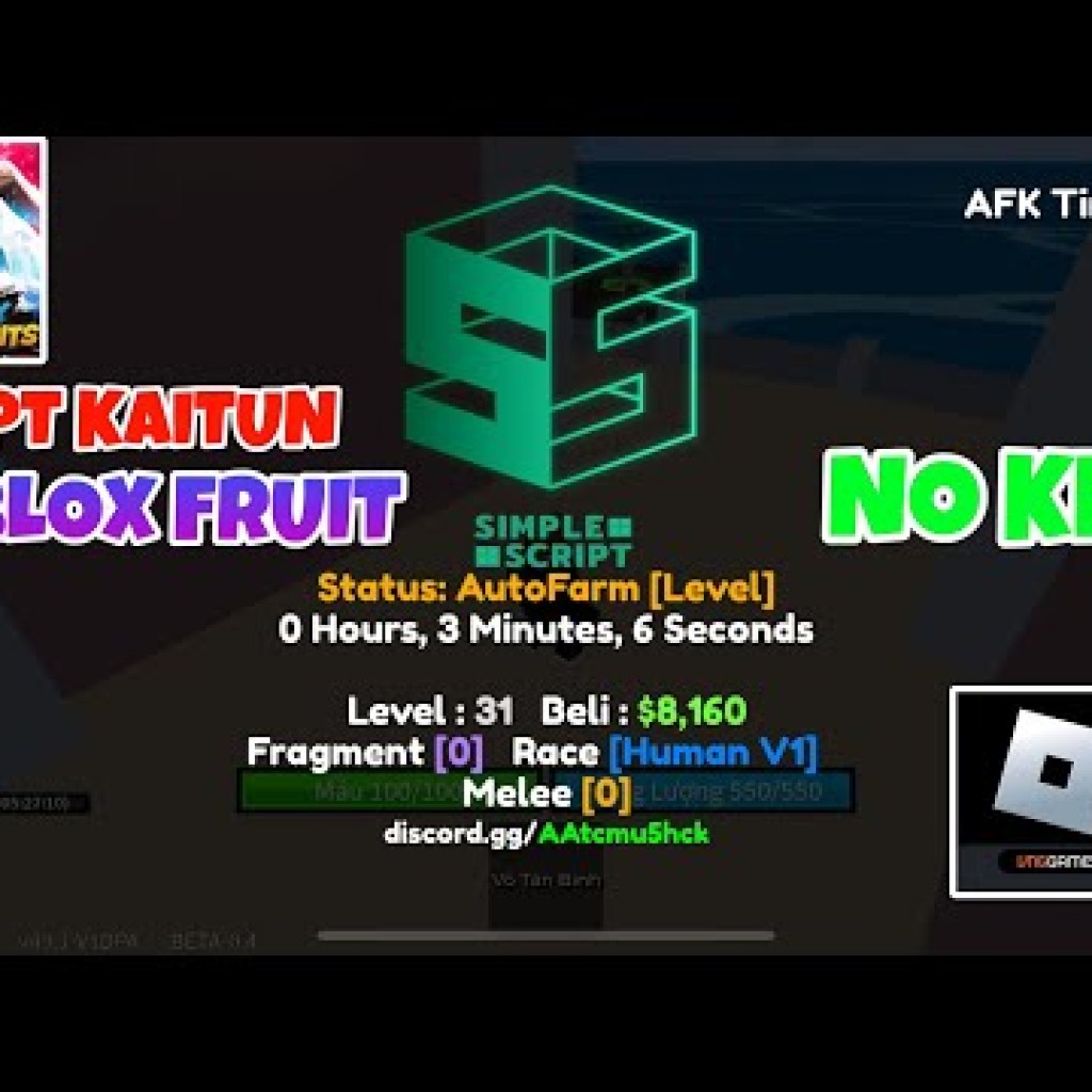 Cách Hack Blox Fruit Kaitun Trên Điện Thoại – Script Kaitun Blox Fruit No Key Cách Hack Blox Fruit Kaitun Trên Điện Thoại – Script Kaitun Blox Fruit No Key