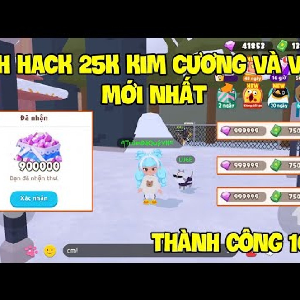 Cách Nhận Kim Cương và Vàng Miễn Phí Mới Nhất 2025 Trên Điện Thoại cho Game Play Together Cách Nhận Kim Cương và Vàng Miễn Phí Mới Nhất 2025 Trên Điện Thoại cho Game Play Together