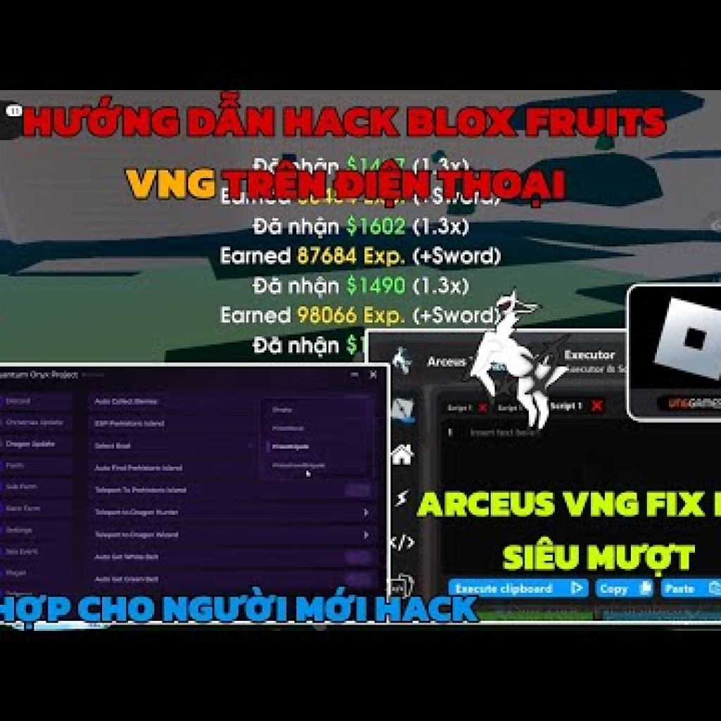 Hướng dẫn hack blox fruits arceus VNG và khắc phục lag trên điện thoại dành cho người mới – Chi tiết và dễ dàng Hướng dẫn hack blox fruits arceus VNG và khắc phục lag trên điện thoại dành cho người mới – Chi tiết và dễ dàng