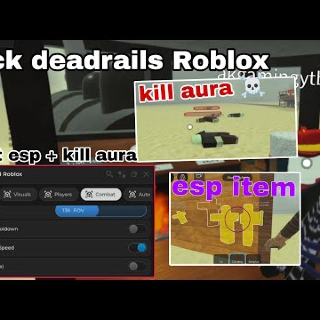 Cách Hack Deadrails Kill Aura, Aimbot, Anti Ban Menu, Script – Roblox ESP Cách Hack Deadrails Kill Aura, Aimbot, Anti Ban Menu, Script – Roblox ESP