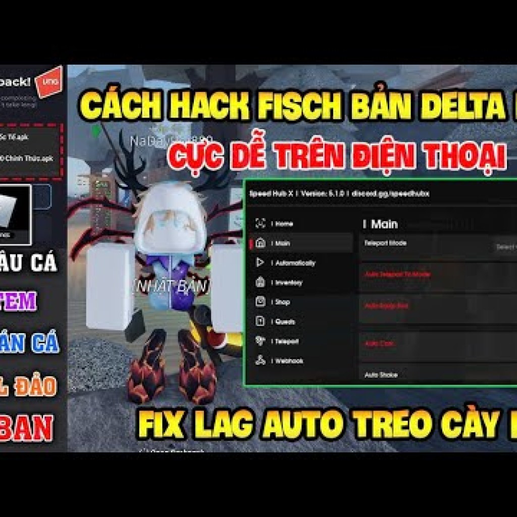 Cách Hack Fish Fisch và Blox Fruit Delta VNG Mới Nhất Trên Điện Thoại và Máy Tính – Roblox VNG Cách Hack Fish Fisch và Blox Fruit Delta VNG Mới Nhất Trên Điện Thoại và Máy Tính – Roblox VNG