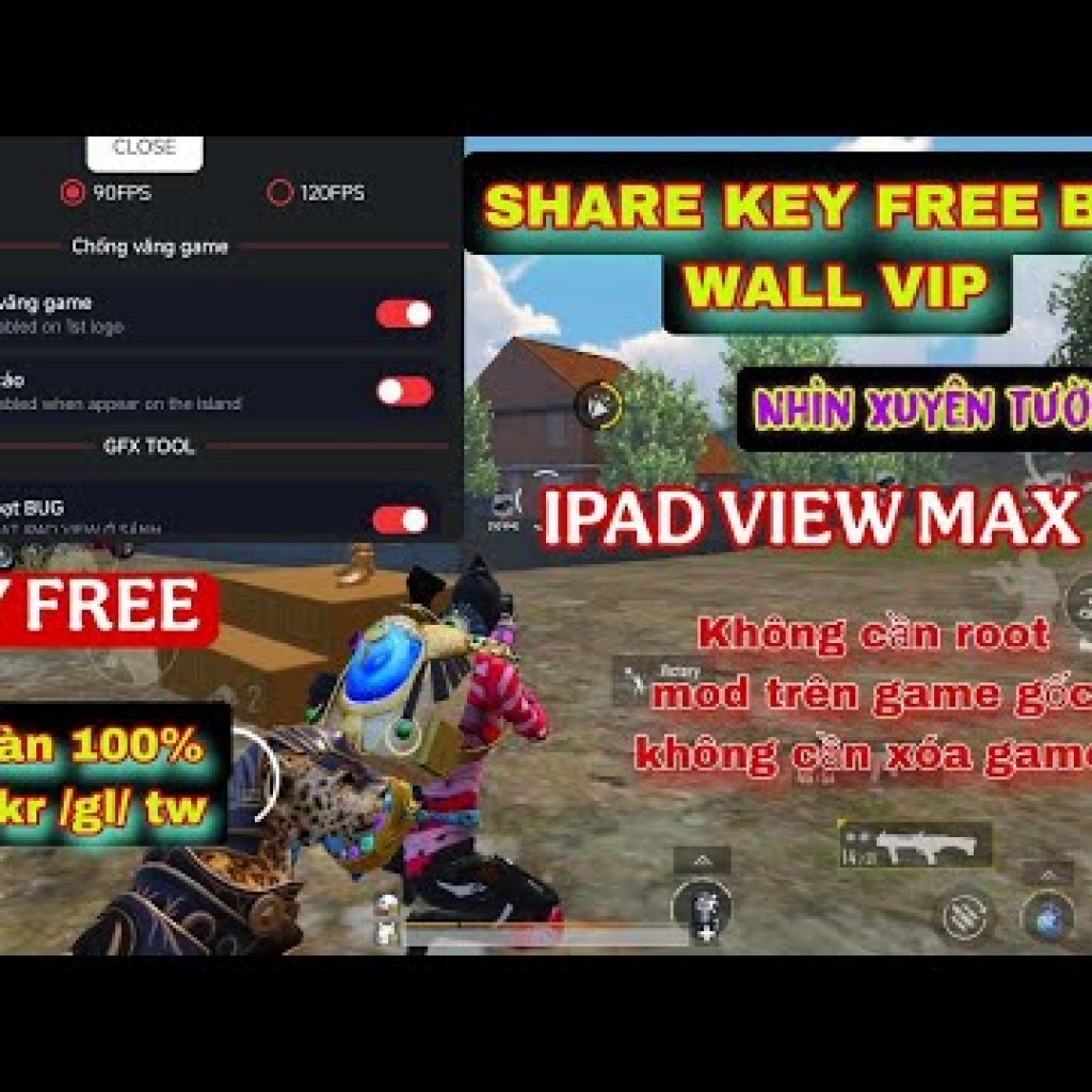 Hack Mod PUBG Mobile VNG miễn phí – Skin & view iPad Hack Mod PUBG Mobile VNG miễn phí – Skin & view iPad